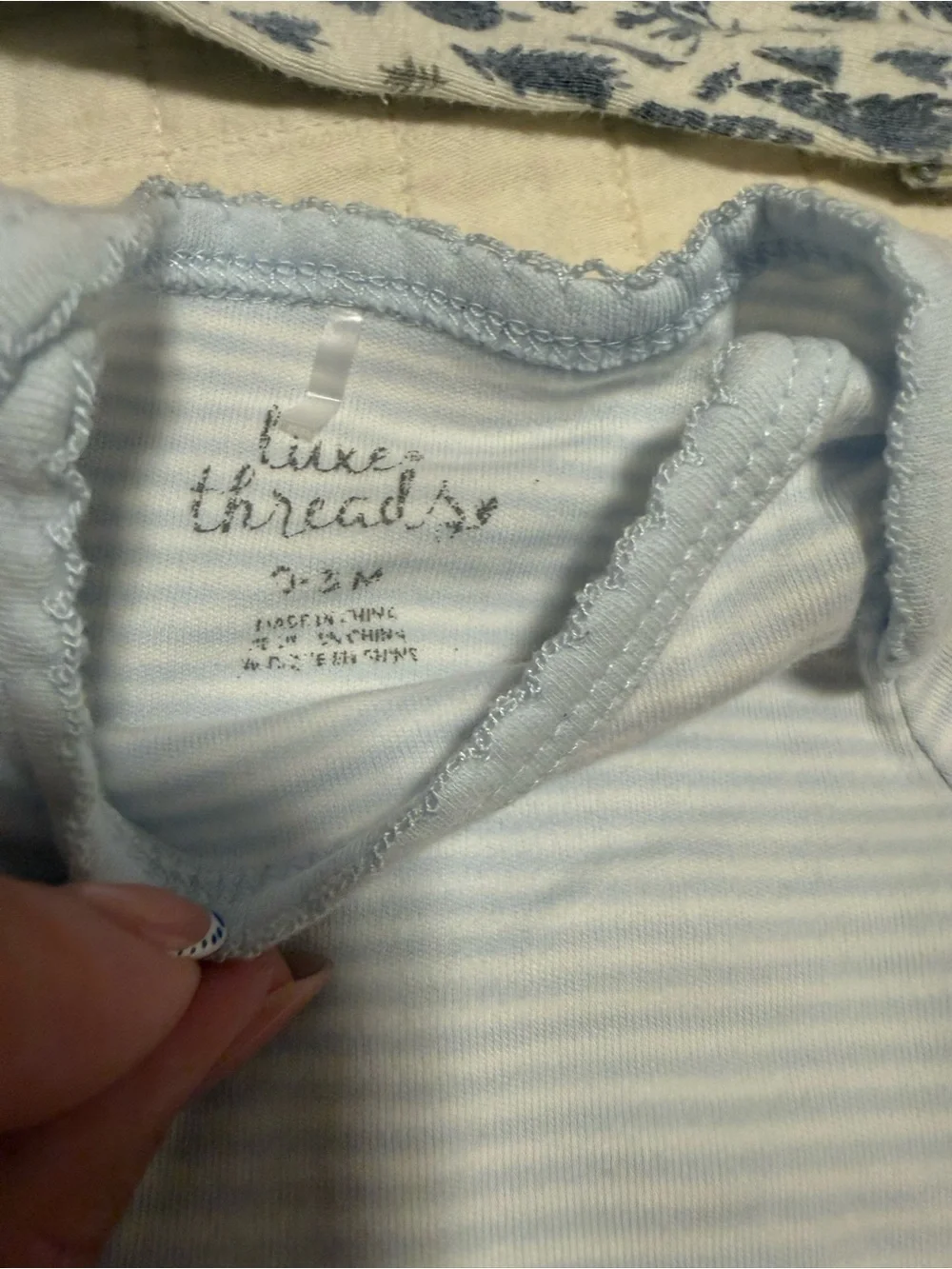 Lot of three bodysuits Burt’s Bees Long-Sleeve One-Piece footed PJ and 2 others